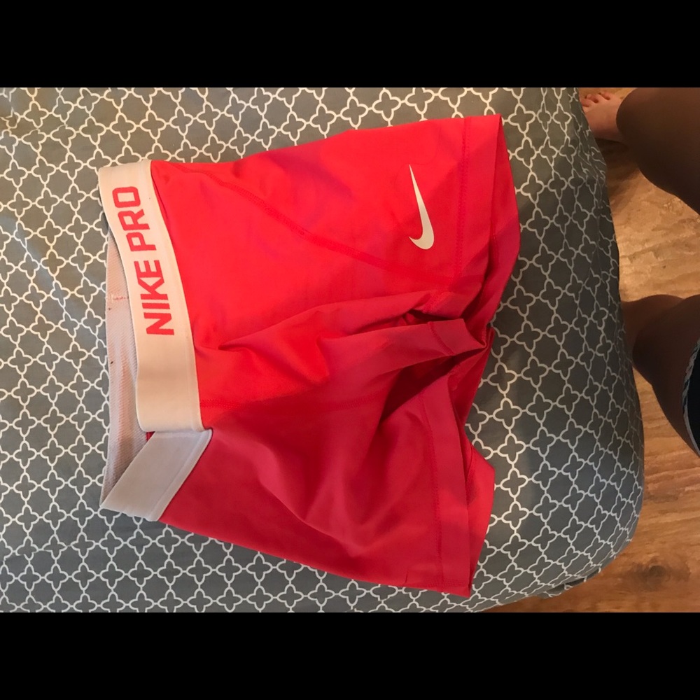 Pink Nike pros
